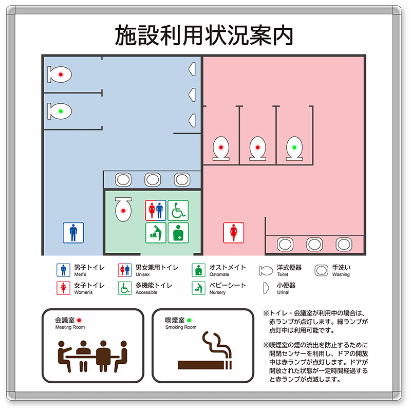 ノックは無用！ カスタマイズパネル