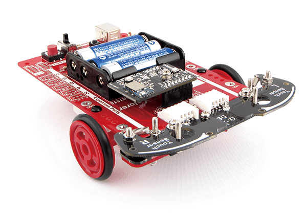 タッチセンサーを追加搭載したα-Xplorer