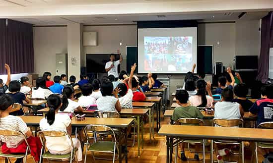 出前授業の様子